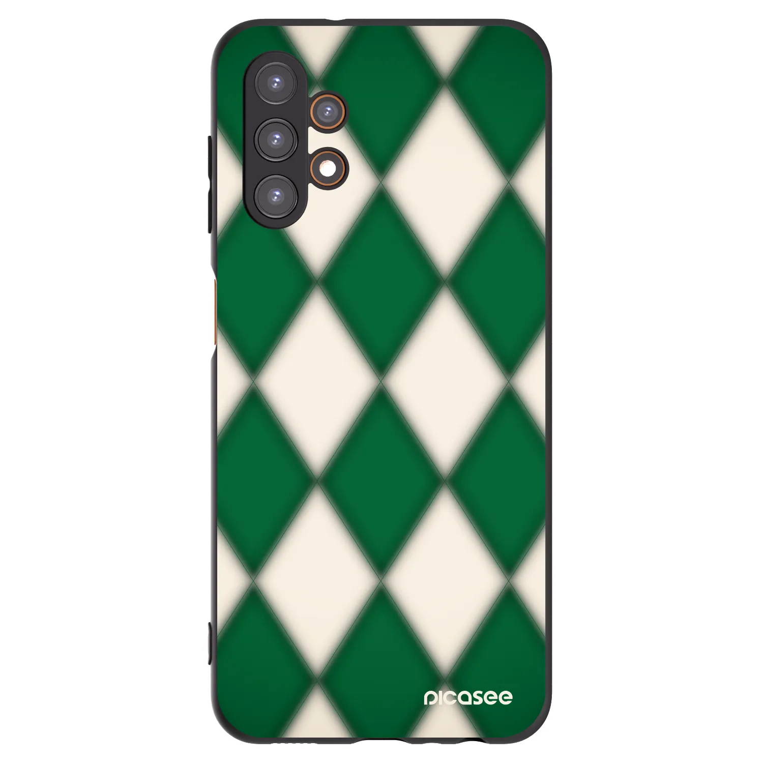Picasee silikonowe czarne etui na Samsung Galaxy A13 5G - Emerald Diamond