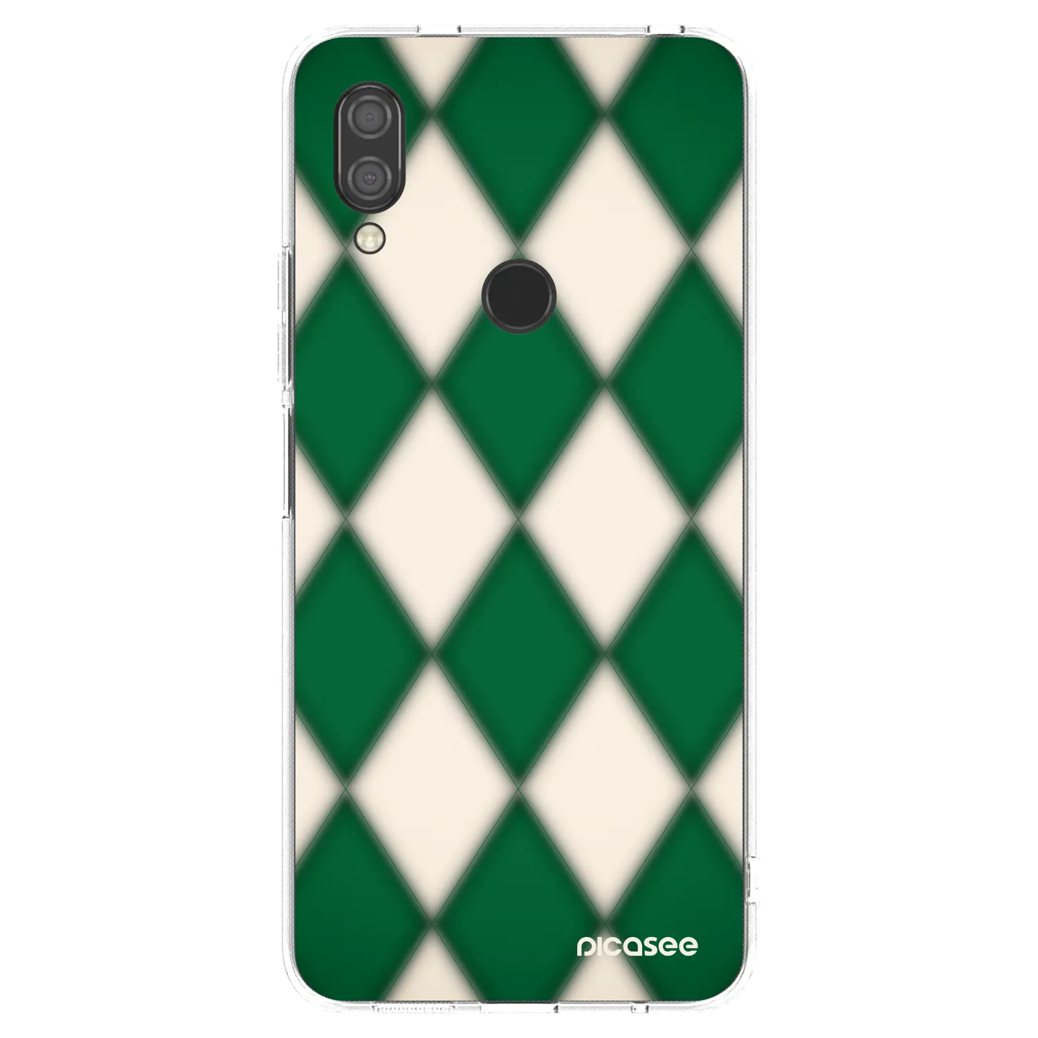 Picasee silikonowe przeźroczyste etui na Xiaomi Redmi 7 - Emerald Diamond
