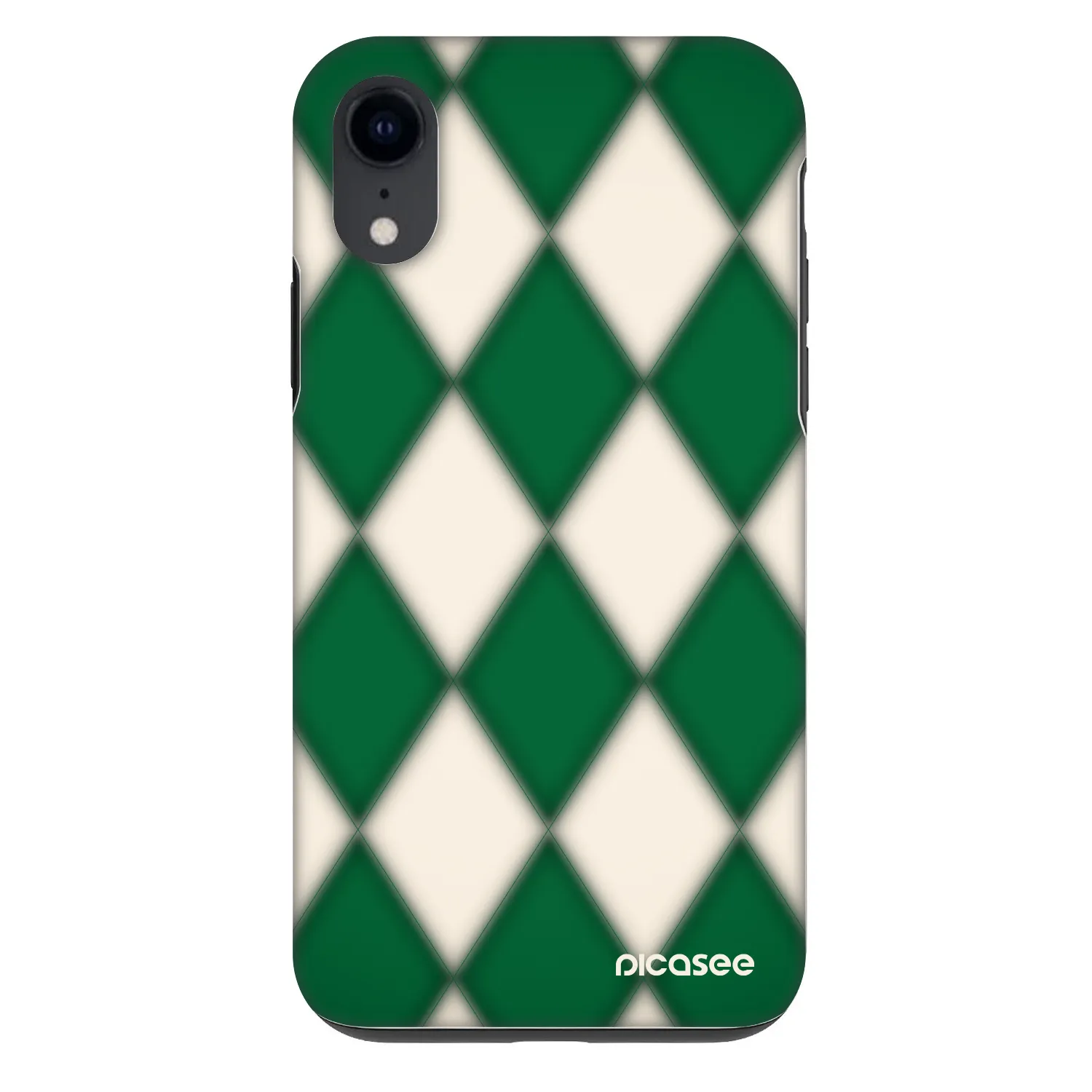 Picasee Fashion Case na Apple iPhone XR - Emerald Diamond