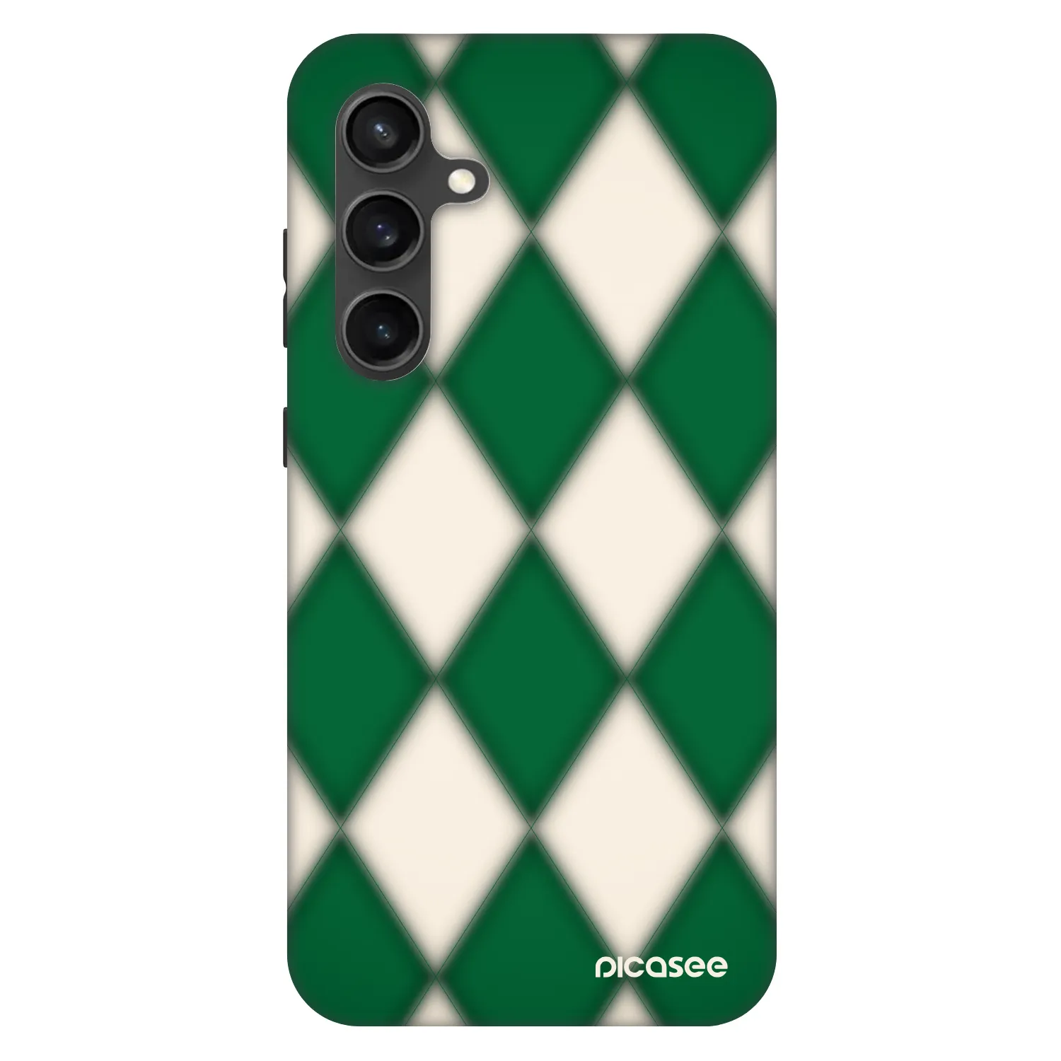Picasee Fashion Case na Samsung Galaxy S24 FE S721B - Emerald Diamond