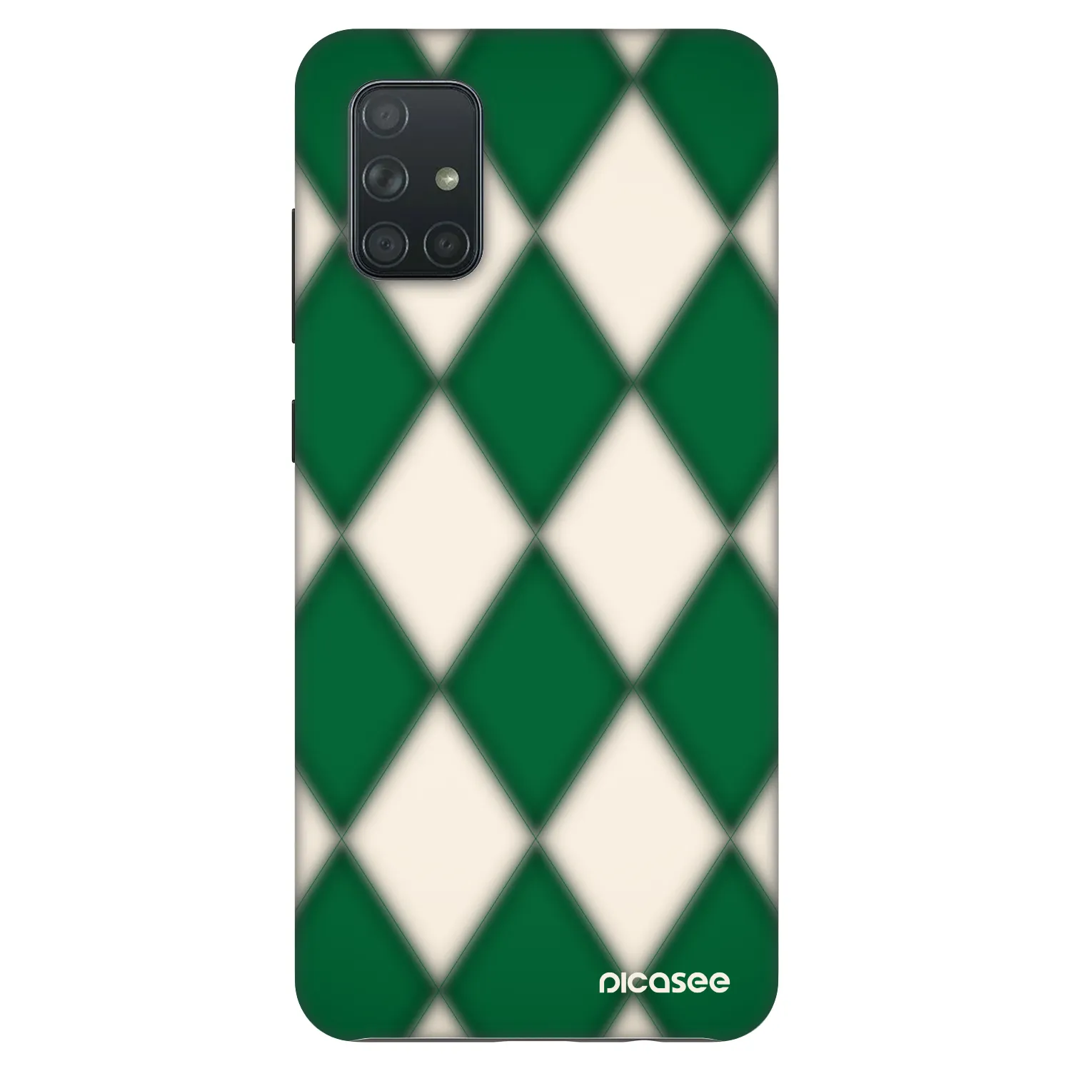 Picasee Fashion Case na Samsung Galaxy A71 A715F - Emerald Diamond