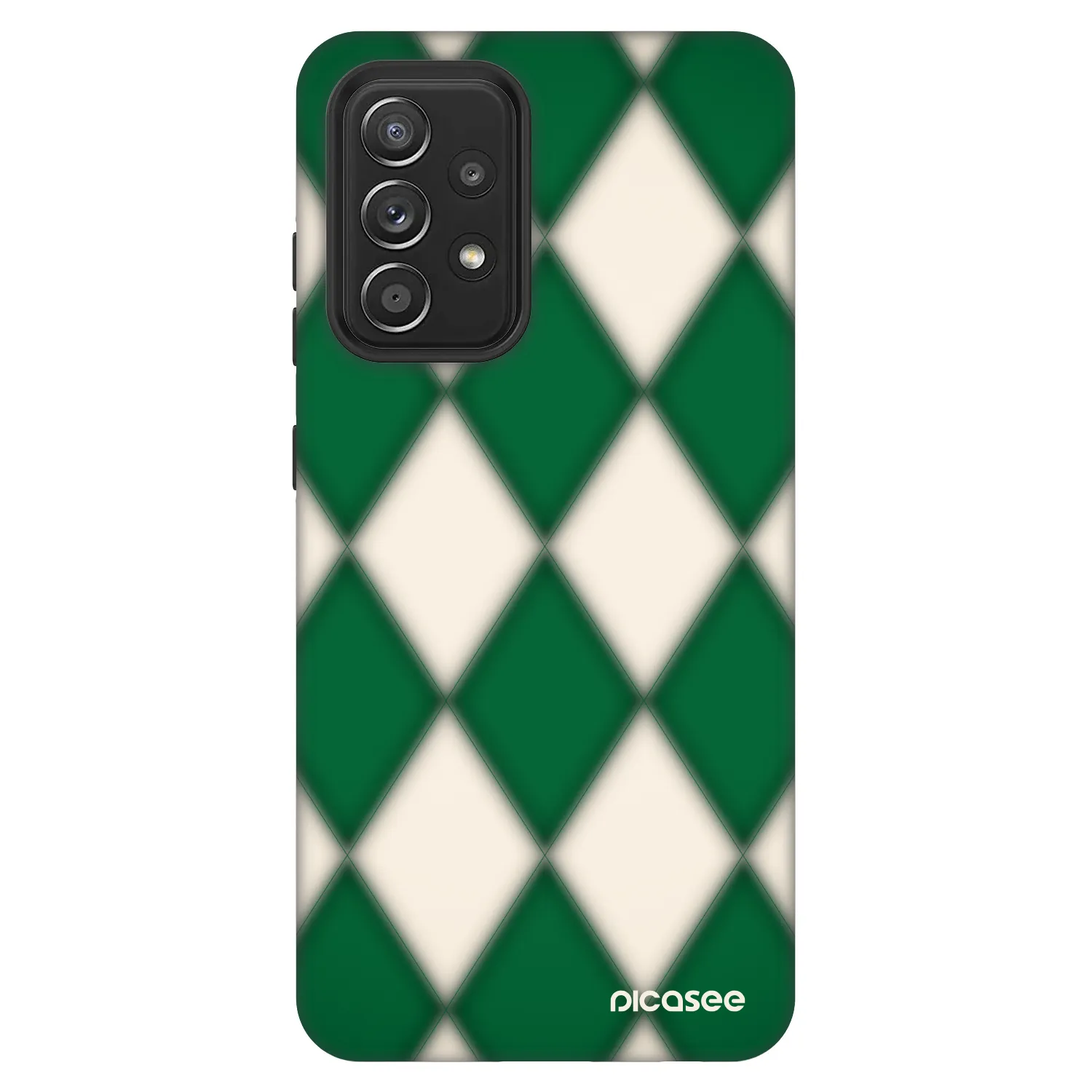 Picasee Fashion Case na Samsung Galaxy A52 5G A525F - Emerald Diamond