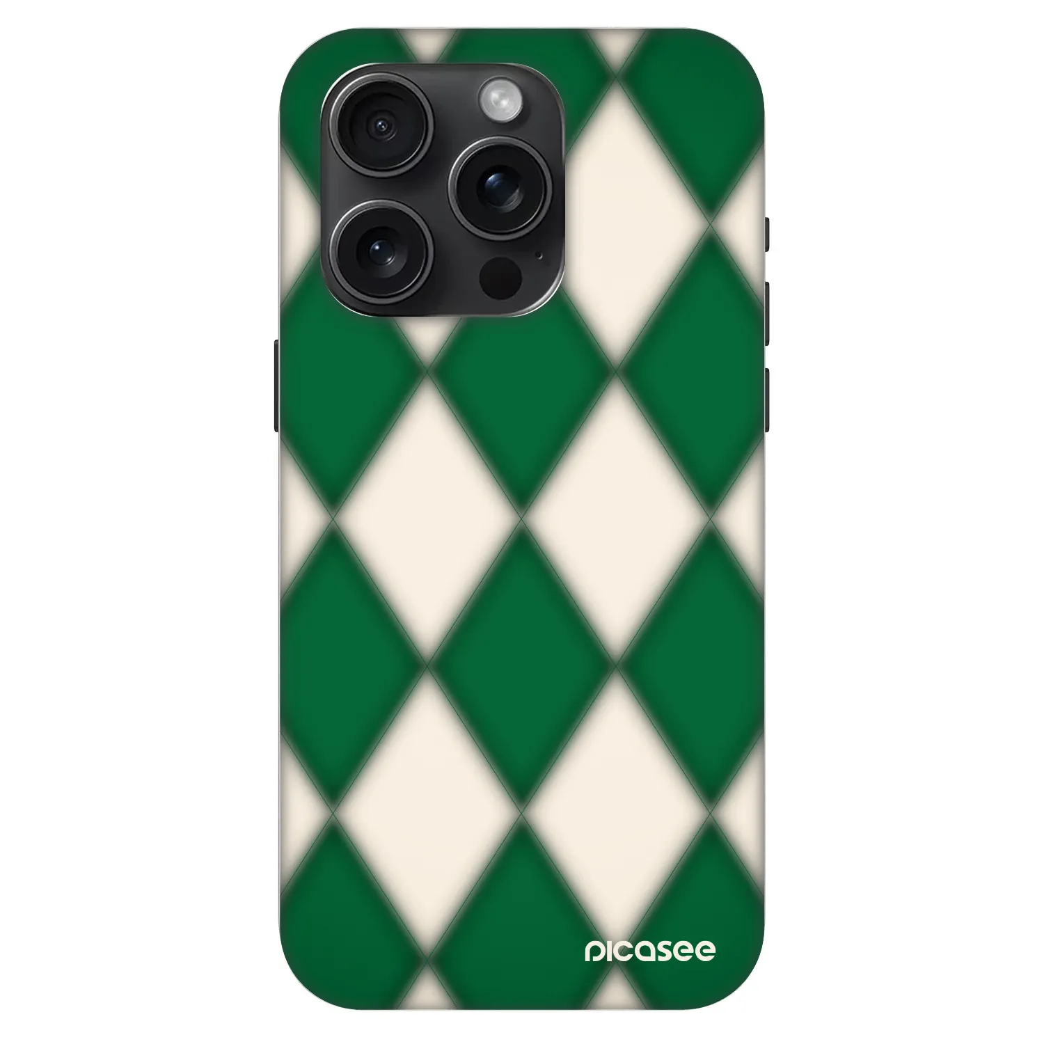 Picasee Fashion Case MagSafe na Apple iPhone 15 Pro - Emerald Diamond