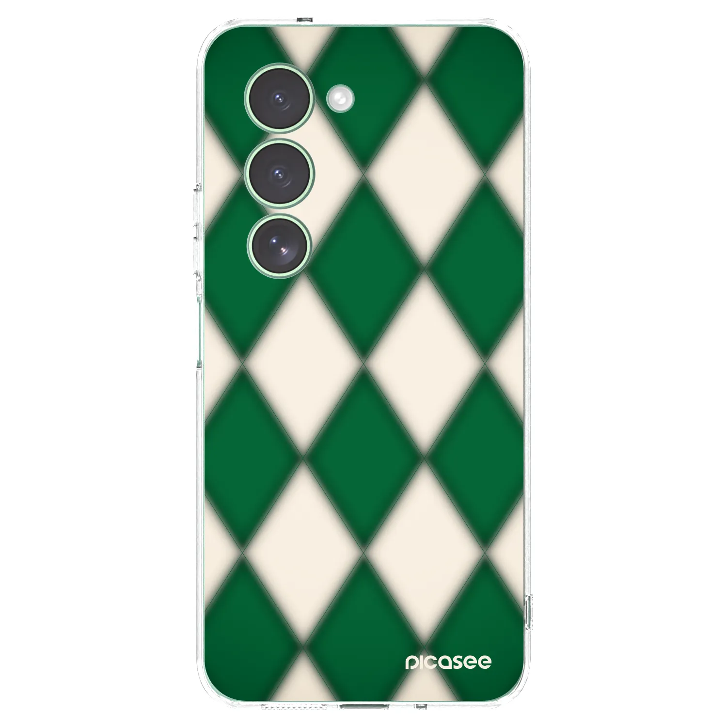 Picasee silikonowe przeźroczyste etui na Xiaomi Redmi 15 5G - Emerald Diamond