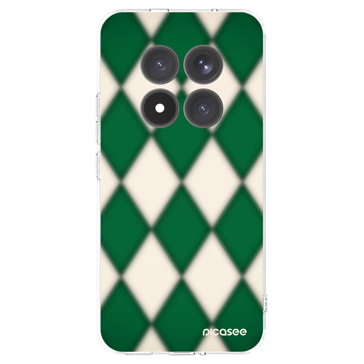 Picasee silikonowe przeźroczyste etui na Xiaomi Redmi Note 15 Pro+ - Emerald Diamond