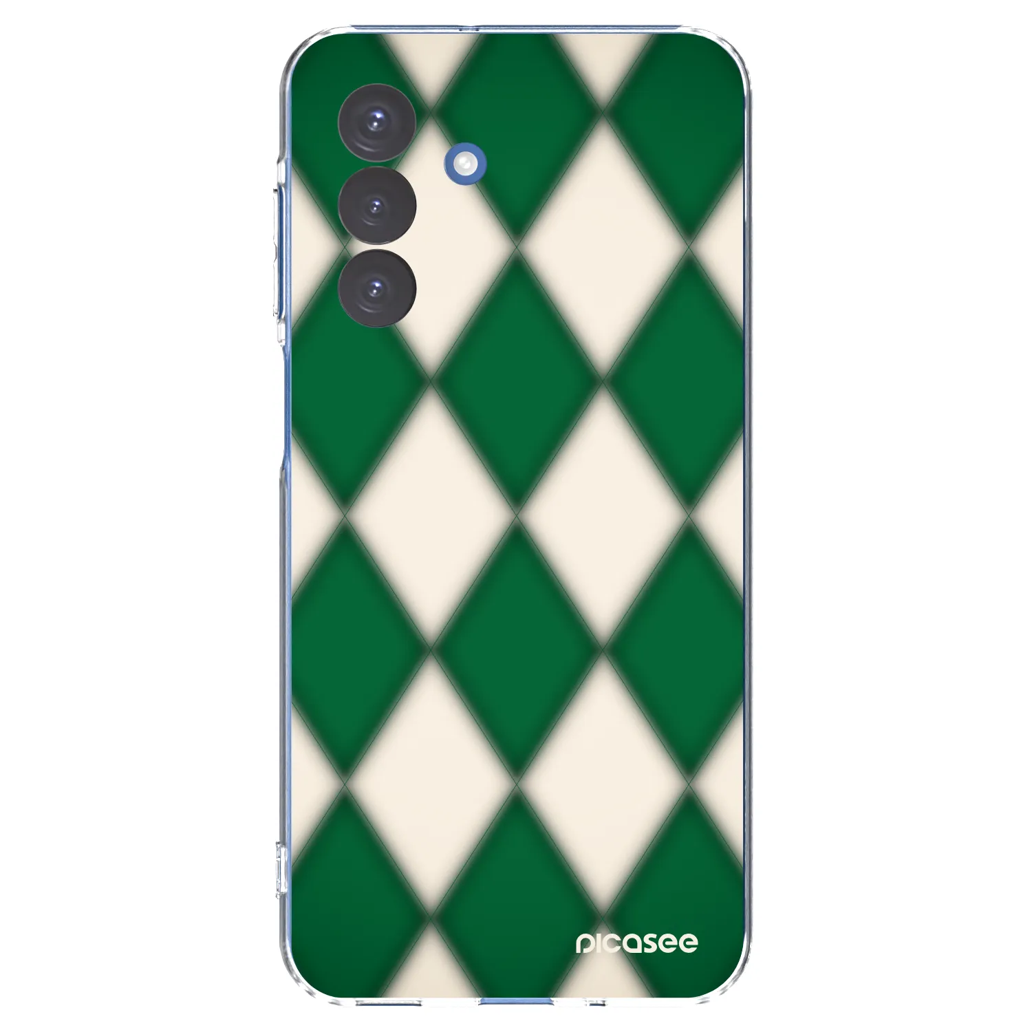 Picasee silikonowe przeźroczyste etui na Samsung Galaxy A17 5G - Emerald Diamond