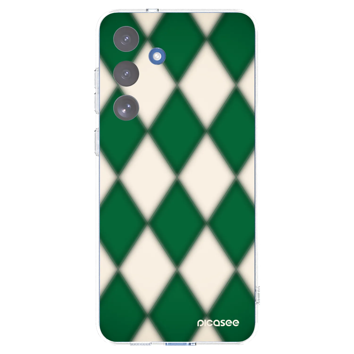 Picasee silikonowe przeźroczyste etui na Samsung Galaxy S25 FE 5G - Emerald Diamond