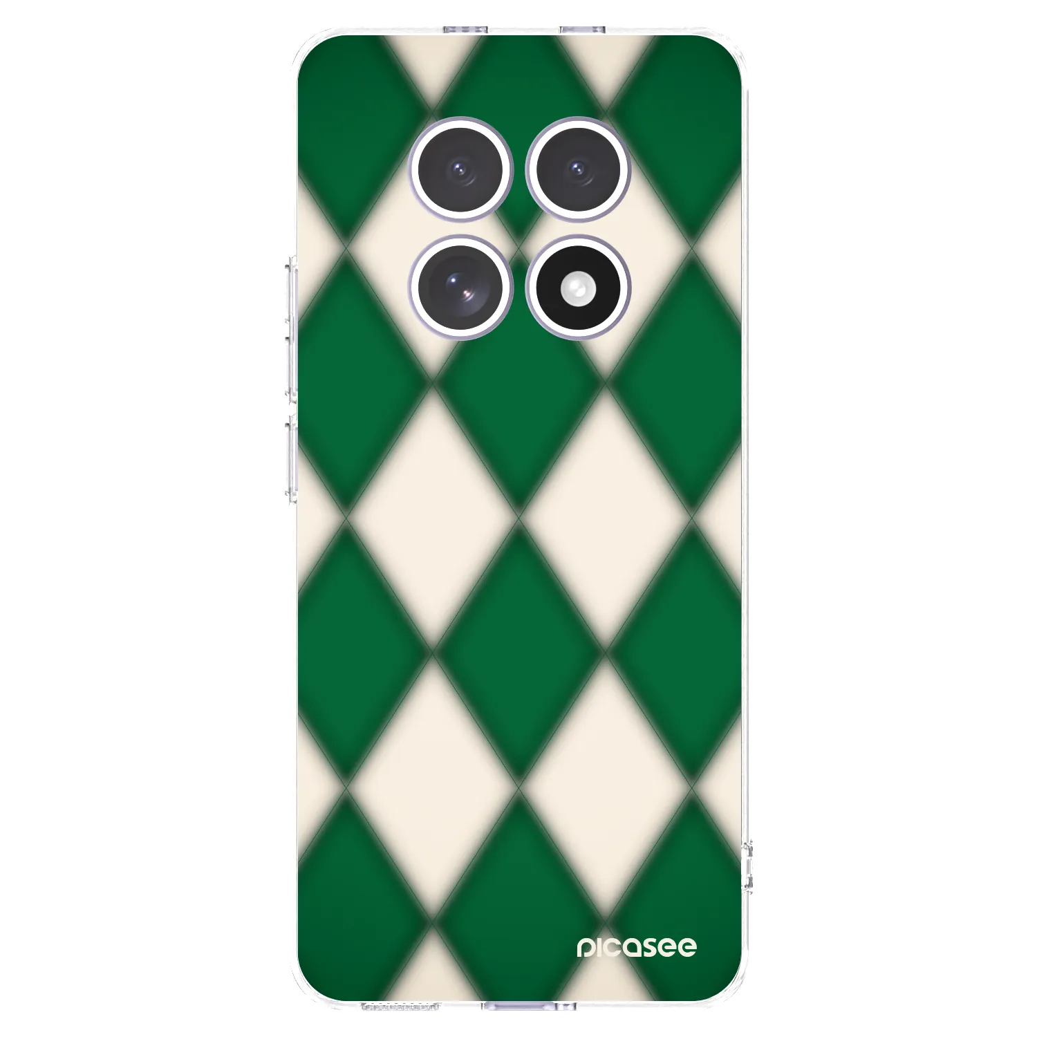 Picasee silikonowe przeźroczyste etui na Xiaomi Redmi Note 15 4G - Emerald Diamond