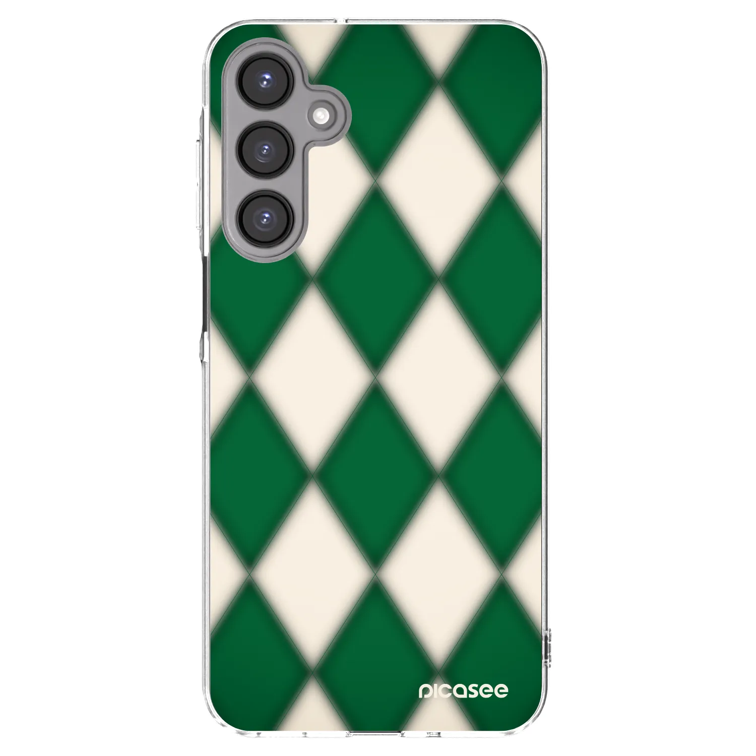 Picasee silikonowe przeźroczyste etui na Samsung Galaxy A16 4G - Emerald Diamond