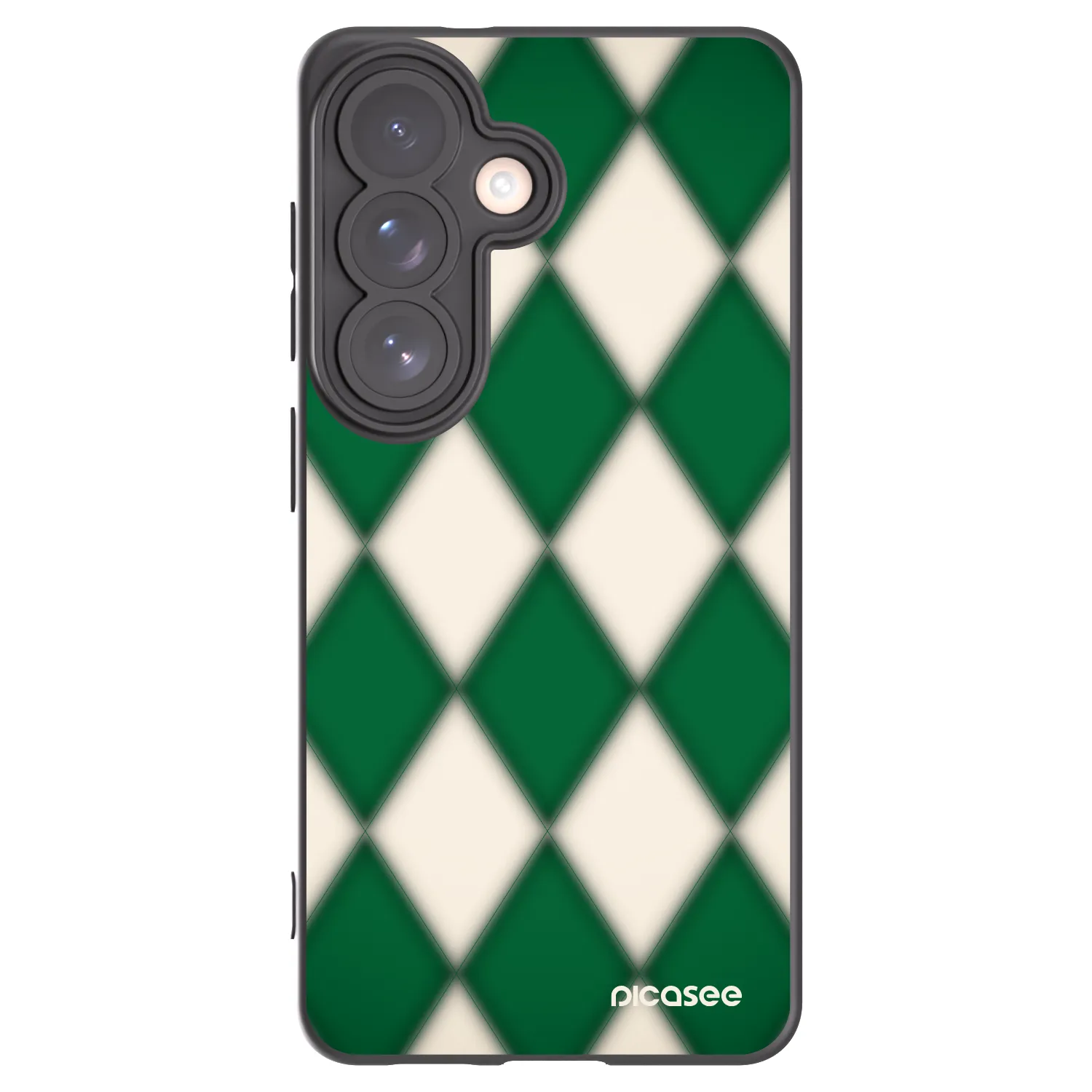 Picasee silikonowe czarne etui na Samsung Galaxy S26 - Emerald Diamond