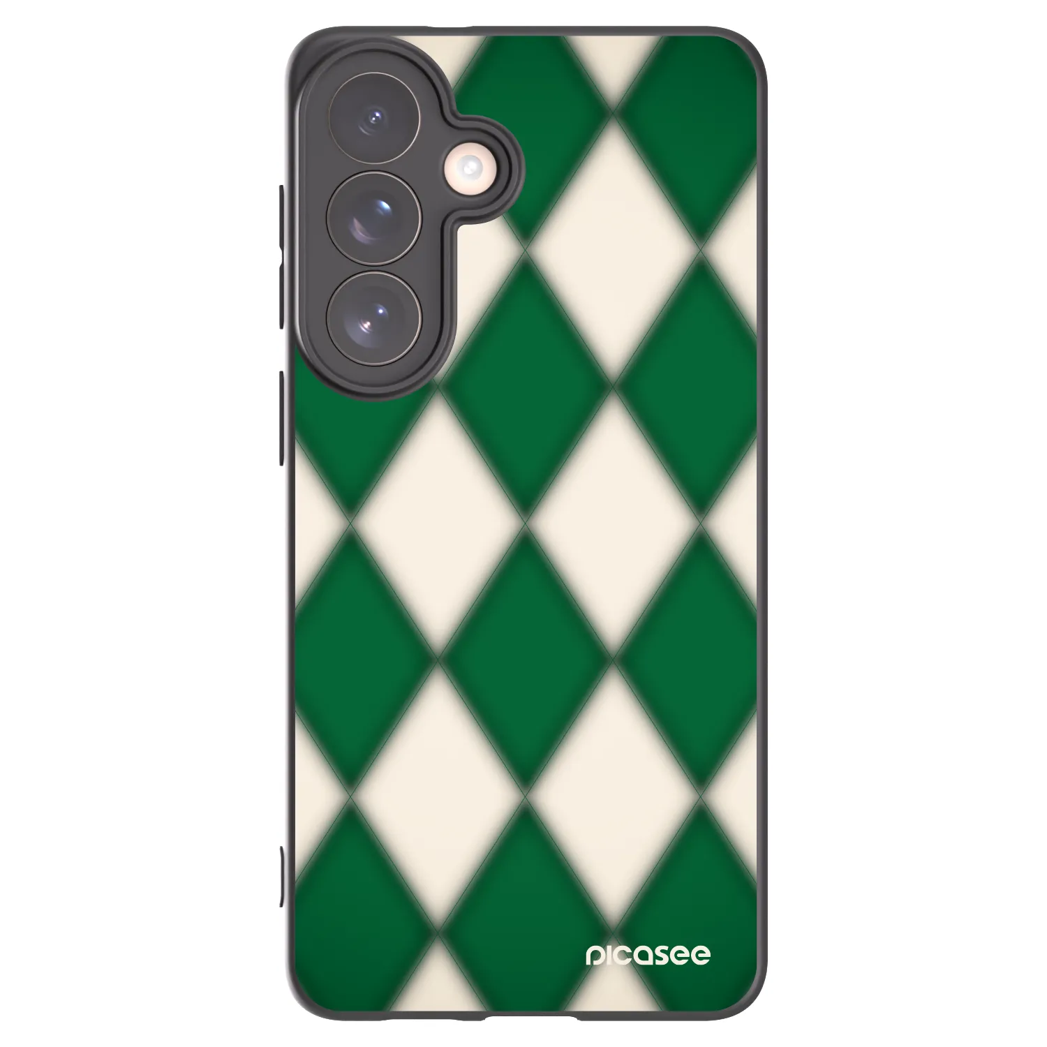 Picasee silikonowe czarne etui na Samsung Galaxy S26+ - Emerald Diamond