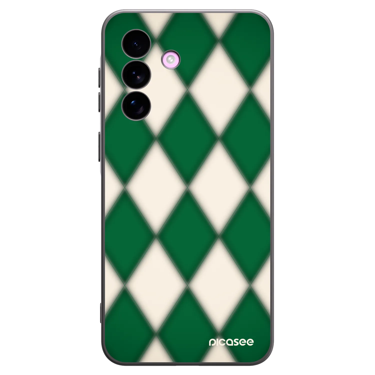 Picasee silikonowe czarne etui na Samsung Galaxy A57 5G - Emerald Diamond