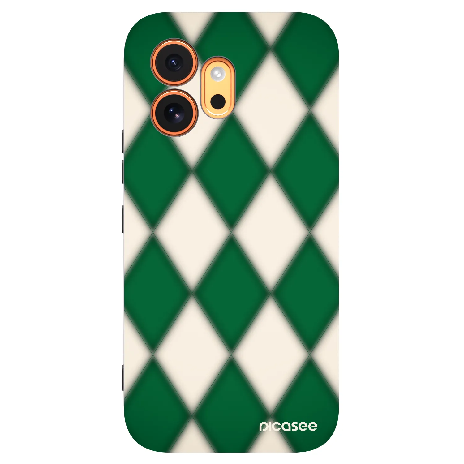 Picasee silikonowe czarne etui na Honor 600 - Emerald Diamond