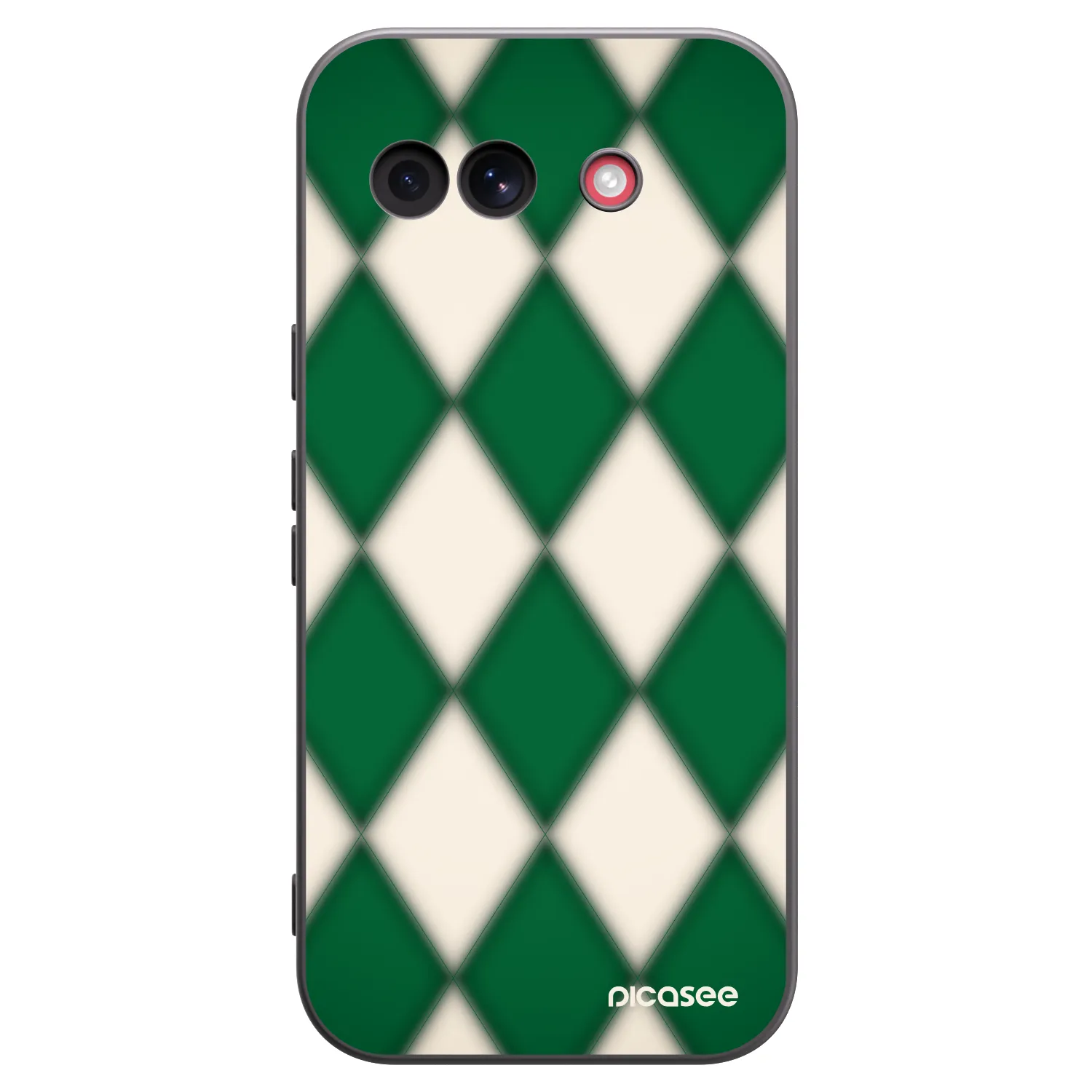 Picasee silikonowe czarne etui na Google Pixel 10a - Emerald Diamond