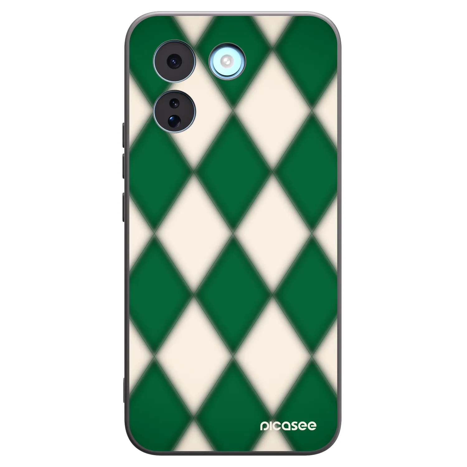 Picasee silikonowe czarne etui na Xiaomi Redmi Note 17 Pro MAX 5G - Emerald Diamond