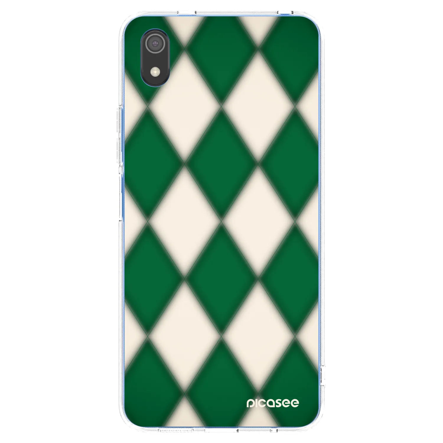 Picasee silikonowe przeźroczyste etui na Xiaomi Redmi 7A - Emerald Diamond