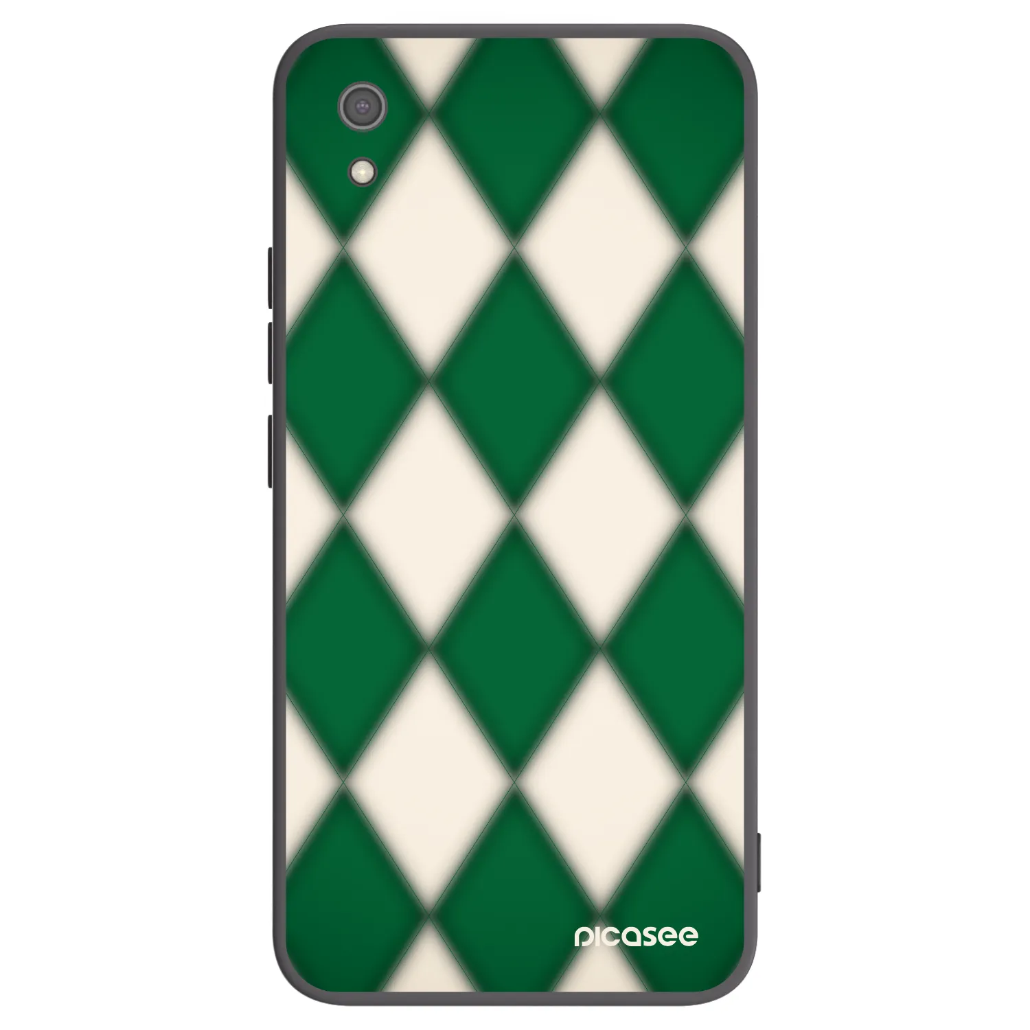 Picasee silikonowe czarne etui na Xiaomi Redmi 7A - Emerald Diamond
