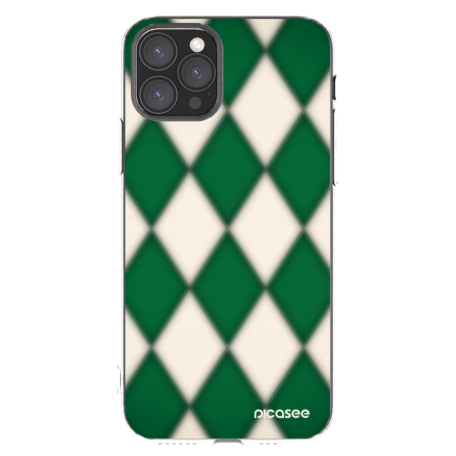 Picasee silikonowe przeźroczyste etui na Apple iPhone 11 Pro - Emerald Diamond