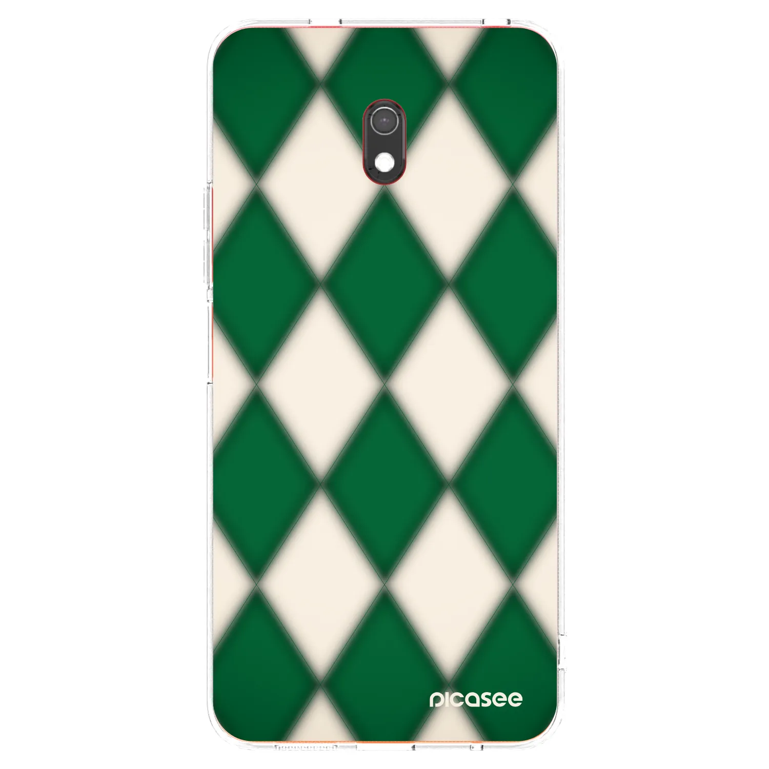 Picasee silikonowe przeźroczyste etui na Xiaomi Redmi 8A - Emerald Diamond