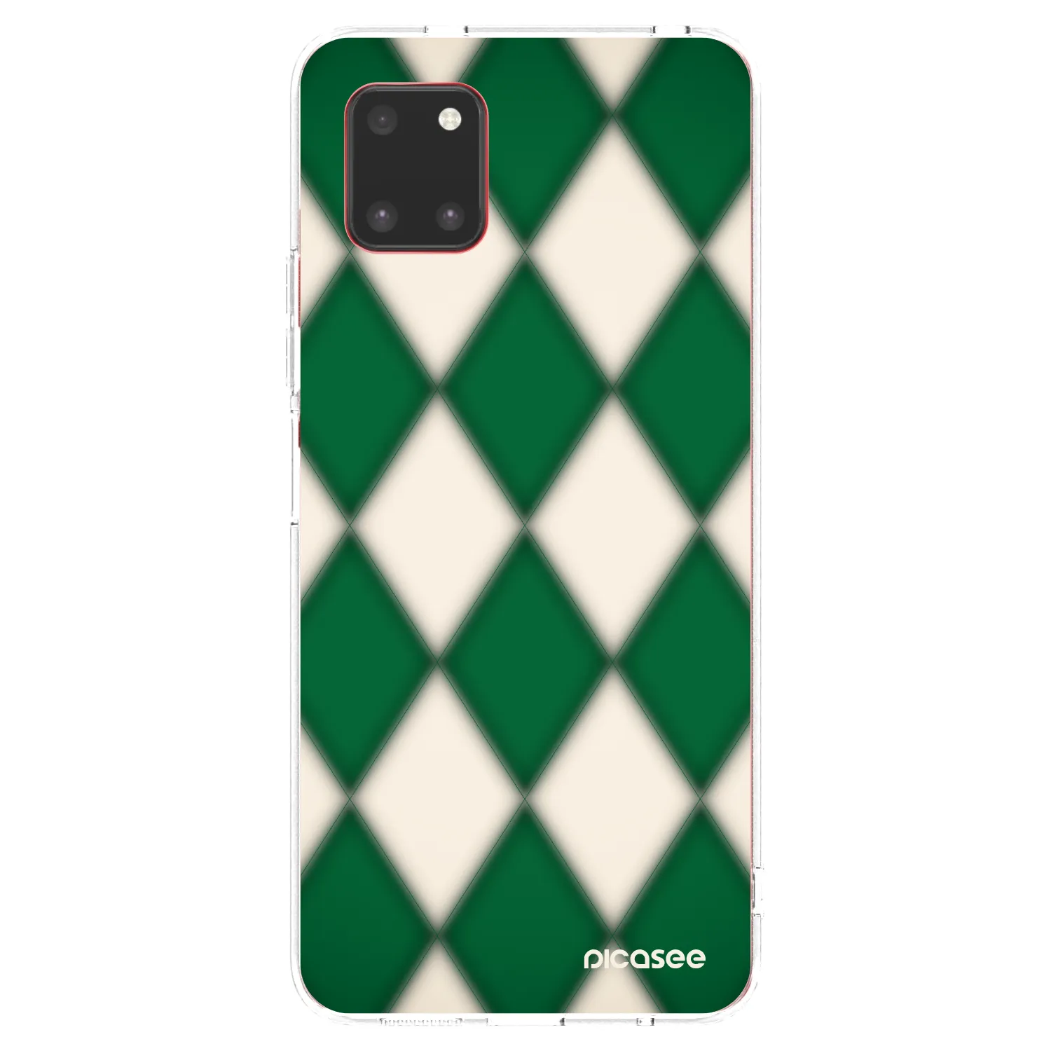 Picasee silikonowe przeźroczyste etui na Samsung Galaxy Note 10 Lite N770F - Emerald Diamond