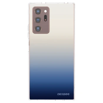 Picasee silikonowe przeźroczyste etui na Samsung Galaxy Note 20 Ultra - Gravity Fade