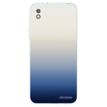 Picasee silikonowe czarne etui na Xiaomi Redmi 9A - Gravity Fade