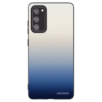 Picasee silikonowe czarne etui na Samsung Galaxy S20 FE - Gravity Fade