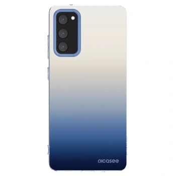 Picasee silikonowe przeźroczyste etui na Samsung Galaxy S20 FE - Gravity Fade