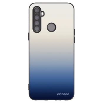 Picasee silikonowe czarne etui na Realme 5 - Gravity Fade