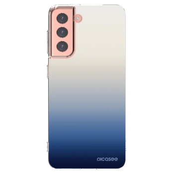 Picasee silikonowe przeźroczyste etui na Samsung Galaxy S21 5G G991B - Gravity Fade