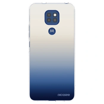 Picasee silikonowe przeźroczyste etui na Motorola Moto G9 Play - Gravity Fade