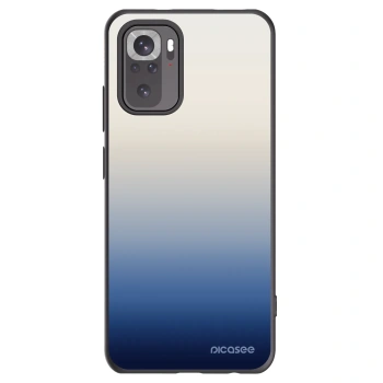 Picasee silikonowe czarne etui na Xiaomi Redmi Note 10 - Gravity Fade