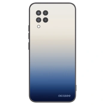 Picasee silikonowe czarne etui na Samsung Galaxy A42 A426B - Gravity Fade