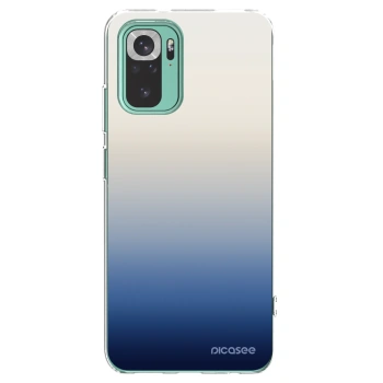 Picasee silikonowe przeźroczyste etui na Xiaomi Redmi Note 10 Pro - Gravity Fade