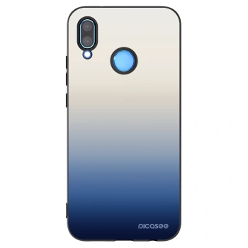 Picasee silikonowe czarne etui na Huawei P20 Lite - Gravity Fade
