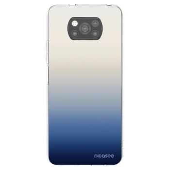 Picasee silikonowe czarne etui na Xiaomi Poco X3 Pro - Gravity Fade