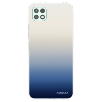 Picasee silikonowe przeźroczyste etui na Samsung Galaxy A22 A226B 5G - Gravity Fade