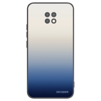 Picasee silikonowe czarne etui na Xiaomi Redmi Note 9T - Gravity Fade