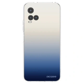 Picasee silikonowe przeźroczyste etui na Vivo Y33s - Gravity Fade