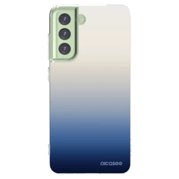 Picasee silikonowe przeźroczyste etui na Samsung Galaxy S21 FE 5G - Gravity Fade