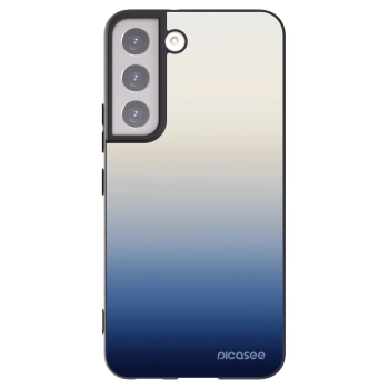 Picasee silikonowe czarne etui na Samsung Galaxy S22 5G - Gravity Fade