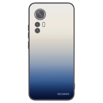 Picasee silikonowe czarne etui na Xiaomi 12 - Gravity Fade