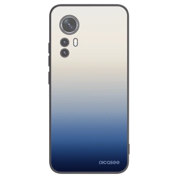 Picasee silikonowe czarne etui na Xiaomi 12X - Gravity Fade