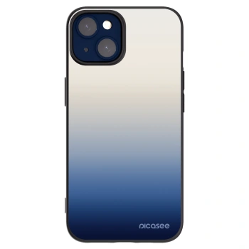 Picasee silikonowe czarne etui na Apple iPhone 14 - Gravity Fade