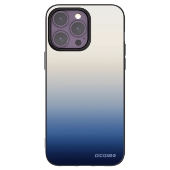 Picasee silikonowe czarne etui na Apple iPhone 14 Pro Max - Gravity Fade