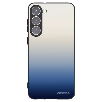 Picasee silikonowe czarne etui na Samsung Galaxy S23+ 5G - Gravity Fade