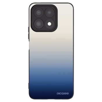 Picasee silikonowe czarne etui na Honor X8a - Gravity Fade