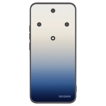 Picasee silikonowe czarne etui na Honor Magic5 Lite 5G - Gravity Fade