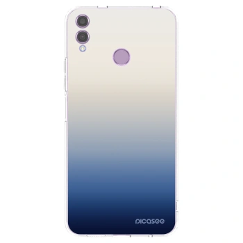 Picasee silikonowe przeźroczyste etui na Honor 8X - Gravity Fade