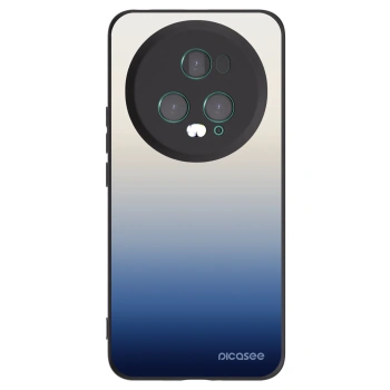 Picasee silikonowe czarne etui na Honor Magic5 Pro - Gravity Fade